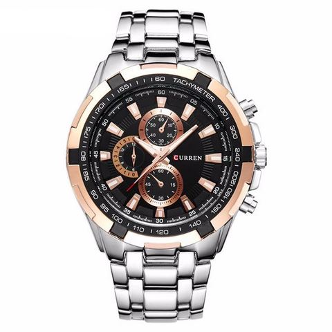 Men's Stainless Steel Wrist Watch